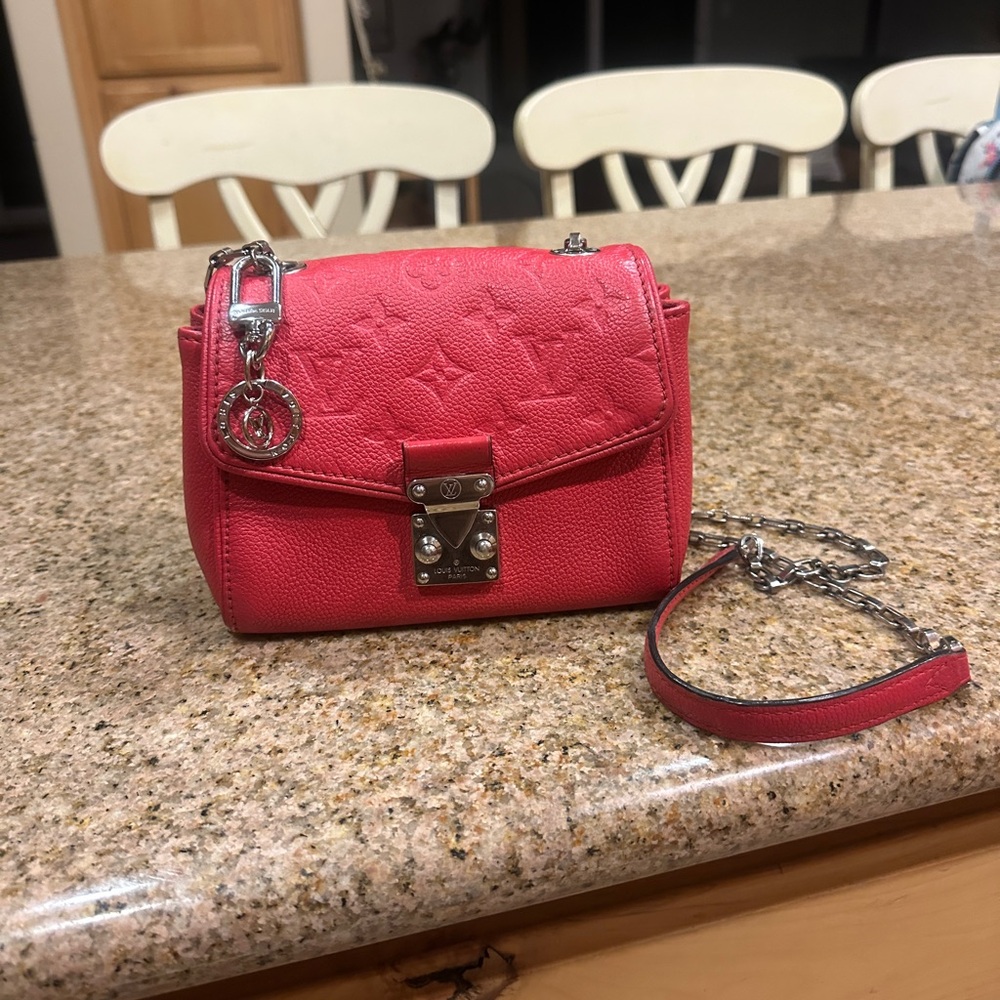 Louis Vuitton Saint Germain BB cerise monogram Empriente leather bag